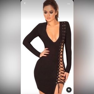 House of CB long sleeve dress